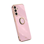 Custodia per telefono in TPU elettrolitico con bordo dritto XINLI con anello, For Samsung Galaxy A54 5G, For vivo X90 Pro+, For Samsung Galaxy Note10+