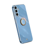 Custodia per telefono in TPU elettrolitico con bordo dritto XINLI con anello, For Samsung Galaxy A54 5G, For vivo X90 Pro+, For Samsung Galaxy Note10+