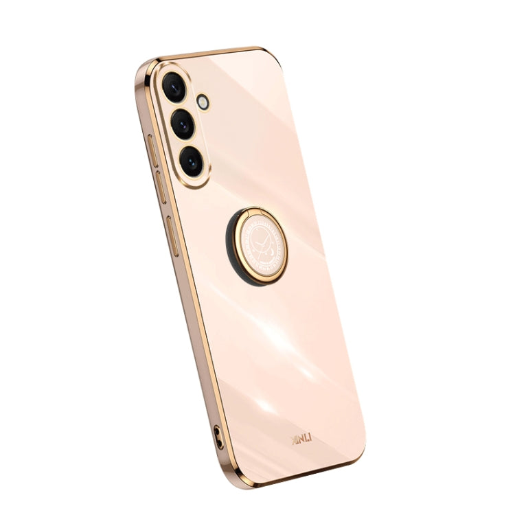 Custodia per telefono in TPU elettrolitico con bordo dritto XINLI con anello, For Samsung Galaxy A54 5G, For vivo X90 Pro+, For Samsung Galaxy Note10+