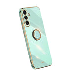 Custodia per telefono in TPU elettrolitico con bordo dritto XINLI con anello, For Samsung Galaxy A54 5G, For vivo X90 Pro+, For Samsung Galaxy Note10+