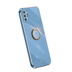 Custodia per telefono in TPU elettrolitico con bordo dritto XINLI con anello, For Samsung Galaxy A54 5G, For vivo X90 Pro+, For Samsung Galaxy Note10+