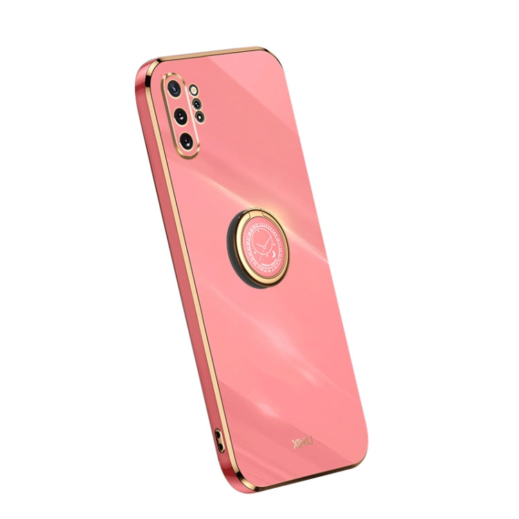 Custodia per telefono in TPU elettrolitico con bordo dritto XINLI con anello, For Samsung Galaxy A54 5G, For vivo X90 Pro+, For Samsung Galaxy Note10+