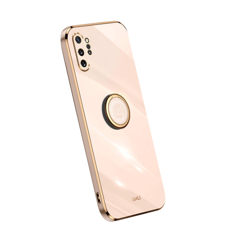 Custodia per telefono in TPU elettrolitico con bordo dritto XINLI con anello, For Samsung Galaxy A54 5G, For vivo X90 Pro+, For Samsung Galaxy Note10+