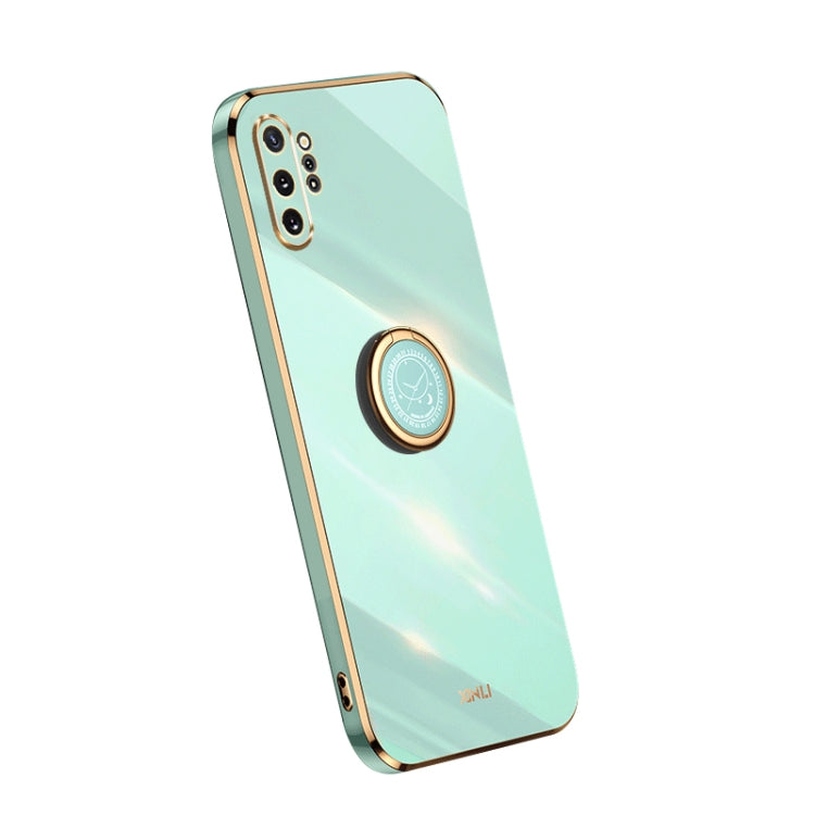 Custodia per telefono in TPU elettrolitico con bordo dritto XINLI con anello, For Samsung Galaxy A54 5G, For vivo X90 Pro+, For Samsung Galaxy Note10+