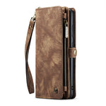 CaseMe 008 Custodia per telefono in pelle multifunzionale staccabile, For Samsung Galaxy S23 5G, For Samsung Galaxy S23+ 5G, For Samsung Galaxy S23 Ultra 5G