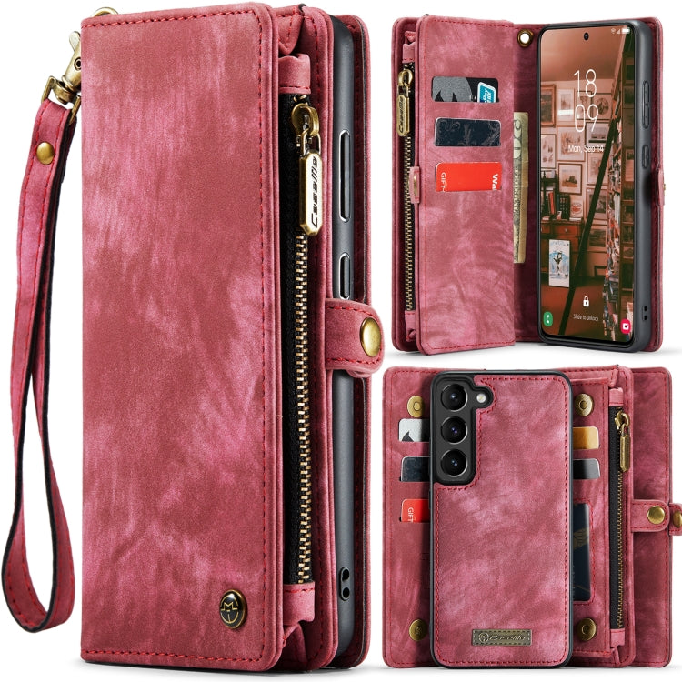 CaseMe 008 Custodia per telefono in pelle multifunzionale staccabile, For Samsung Galaxy S23 5G, For Samsung Galaxy S23+ 5G, For Samsung Galaxy S23 Ultra 5G