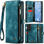 CaseMe 008 Custodia per telefono in pelle multifunzionale staccabile, For Samsung Galaxy S23 5G, For Samsung Galaxy S23+ 5G, For Samsung Galaxy S23 Ultra 5G