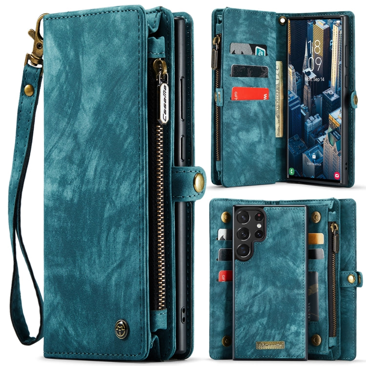 CaseMe 008 Custodia per telefono in pelle multifunzionale staccabile, For Samsung Galaxy S23 5G, For Samsung Galaxy S23+ 5G, For Samsung Galaxy S23 Ultra 5G