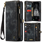 CaseMe 008 Custodia per telefono in pelle multifunzionale staccabile, For Samsung Galaxy S23 5G, For Samsung Galaxy S23+ 5G, For Samsung Galaxy S23 Ultra 5G