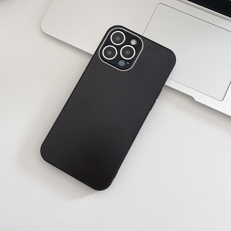 Custodia per telefono in vetro temperato smerigliato, For iPhone 11