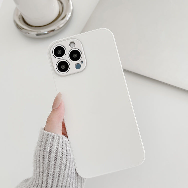 Custodia per telefono in vetro temperato smerigliato, For iPhone 11