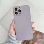 Custodia per telefono in vetro temperato smerigliato, For iPhone 11