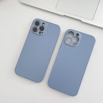 Custodia per telefono in vetro temperato smerigliato, For iPhone 11