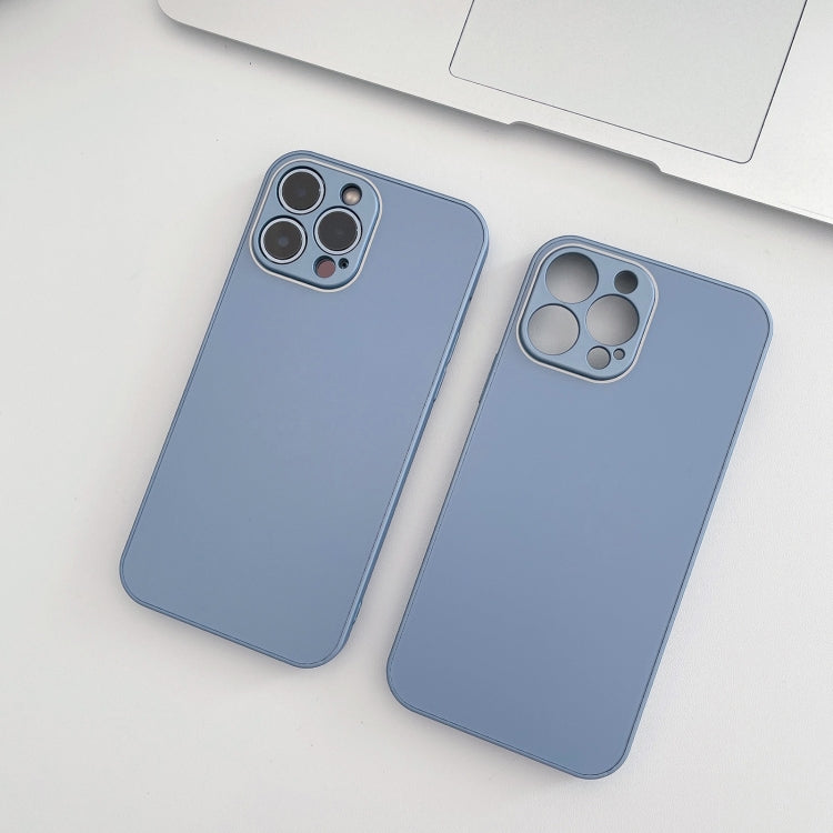 Custodia per telefono in vetro temperato smerigliato, For iPhone 11