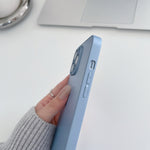 Custodia per telefono in vetro temperato smerigliato, For iPhone 11