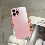 Custodia per telefono in vetro temperato smerigliato, For iPhone 13 Pro Max, For iPhone 13 Pro, For iPhone 13, For iPhone 12 Pro Max