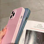 Custodia per telefono in vetro temperato smerigliato, For iPhone 12 Pro, For iPhone 12, For iPhone 11 Pro Max, For iPhone 11 Pro