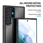 Custodia protettiva per telefono iPAKY antiurto per PC + TPU, For Samsung Galaxy S23 5G, For Samsung Galaxy S23+ 5G, For Samsung Galaxy S23 Ultra 5G