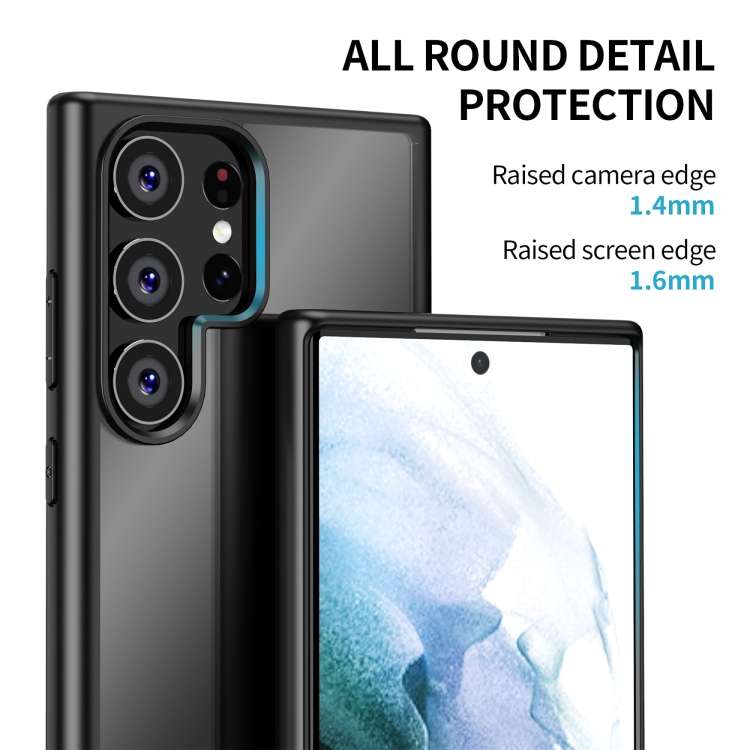 Custodia protettiva per telefono iPAKY antiurto per PC + TPU, For Samsung Galaxy S23 5G, For Samsung Galaxy S23+ 5G, For Samsung Galaxy S23 Ultra 5G