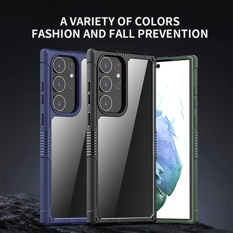 Custodia trasparente PC TPU per Samsung Galaxy S23 Ultra 5G