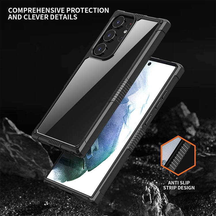 Custodia trasparente PC TPU per Samsung Galaxy S23 Ultra 5G