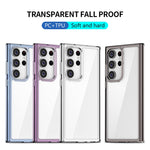 iPAKY PC trasparente + custodia per telefono in TPU, For Samsung Galaxy S23 5G, For Samsung Galaxy S23+ 5G, For Samsung Galaxy S23 Ultra 5G