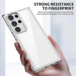 iPAKY PC trasparente + custodia per telefono in TPU, For Samsung Galaxy S23 5G, For Samsung Galaxy S23+ 5G, For Samsung Galaxy S23 Ultra 5G