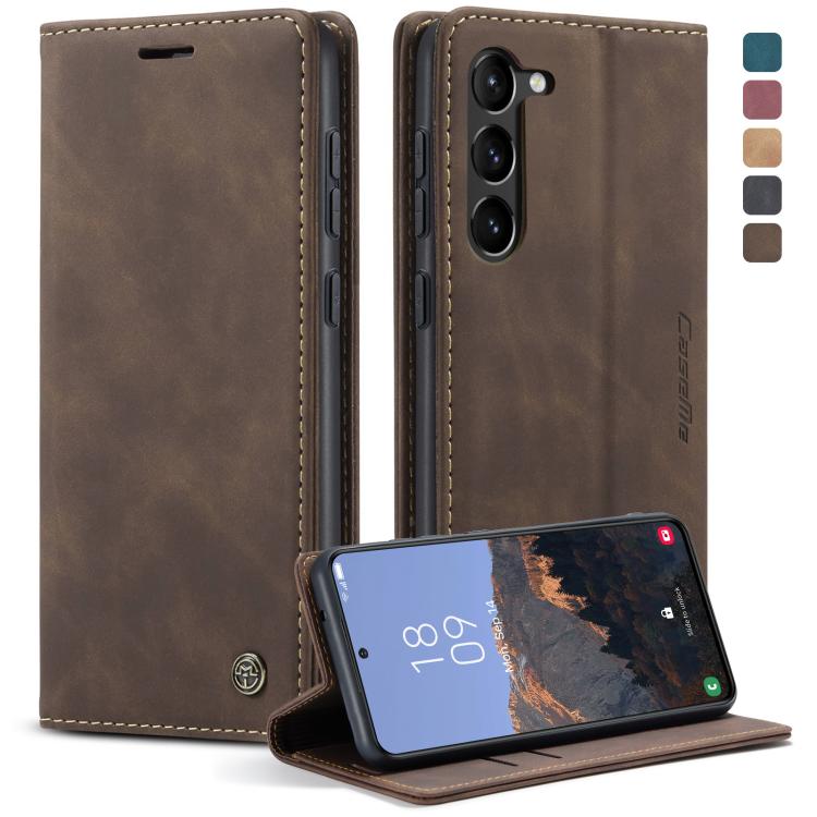 CaseMe 013 Custodia multifunzionale in pelle a conchiglia orizzontale, For Samsung Galaxy S23 5G, For Samsung Galaxy S23+ 5G, For Samsung Galaxy S23 Ultra 5G
