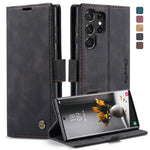 CaseMe 013 Custodia multifunzionale in pelle a conchiglia orizzontale, For Samsung Galaxy S23 5G, For Samsung Galaxy S23+ 5G, For Samsung Galaxy S23 Ultra 5G