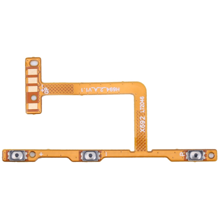 OEM Power Button & Volume Button Flex Cable, For Tecno Spark 8C / Spark Go 2022, For Tecno Pova Neo LE6, For Tecno Camon 18i CG6, For Infinix Hot 11 Play, For Infinix Note 10 X693, For Itel P33 Plus