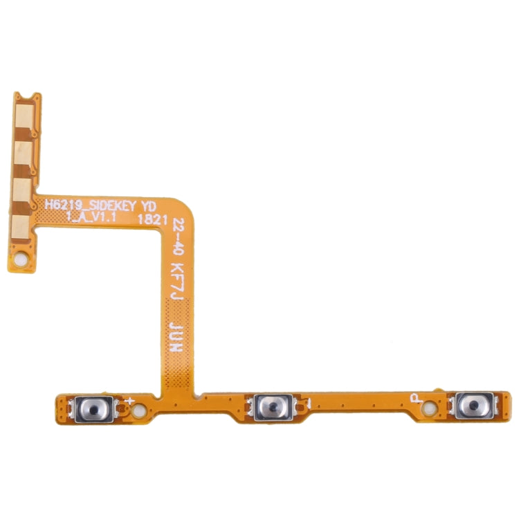 OEM Power Button and Volume Button Flex Cable, For Tecno Spark 7 Pro, For Tecno Camon 17 Pro CG8 CG8h, For Tecno Camon 17 CG6 CG6j, For Tecno Spark 7P KF7j, For Tecno Camon 17P CG7, For Tecno Spark 7T KF6p, For Tecno Camon 16 S