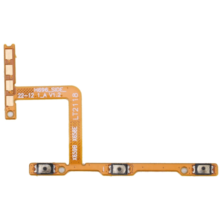 OEM Power Button and Volume Button Flex Cable, For Tecno Spark 7 Pro, For Tecno Camon 17 Pro CG8 CG8h, For Tecno Camon 17 CG6 CG6j, For Tecno Spark 7P KF7j, For Tecno Camon 17P CG7, For Tecno Spark 7T KF6p, For Tecno Camon 16 S