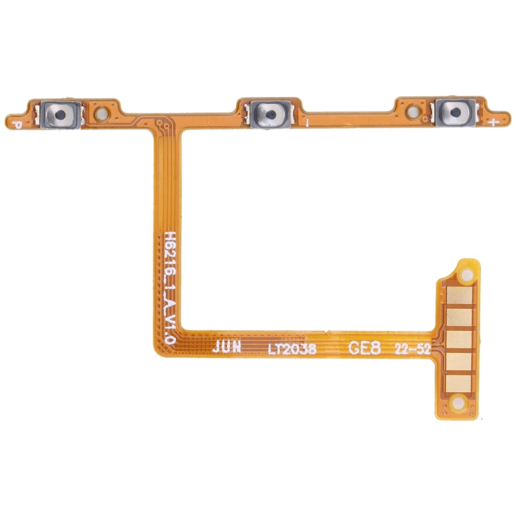 OEM Power Button and Volume Button Flex Cable, For Tecno Spark 7 Pro, For Tecno Camon 17 Pro CG8 CG8h, For Tecno Camon 17 CG6 CG6j, For Tecno Spark 7P KF7j, For Tecno Camon 17P CG7, For Tecno Spark 7T KF6p, For Tecno Camon 16 S