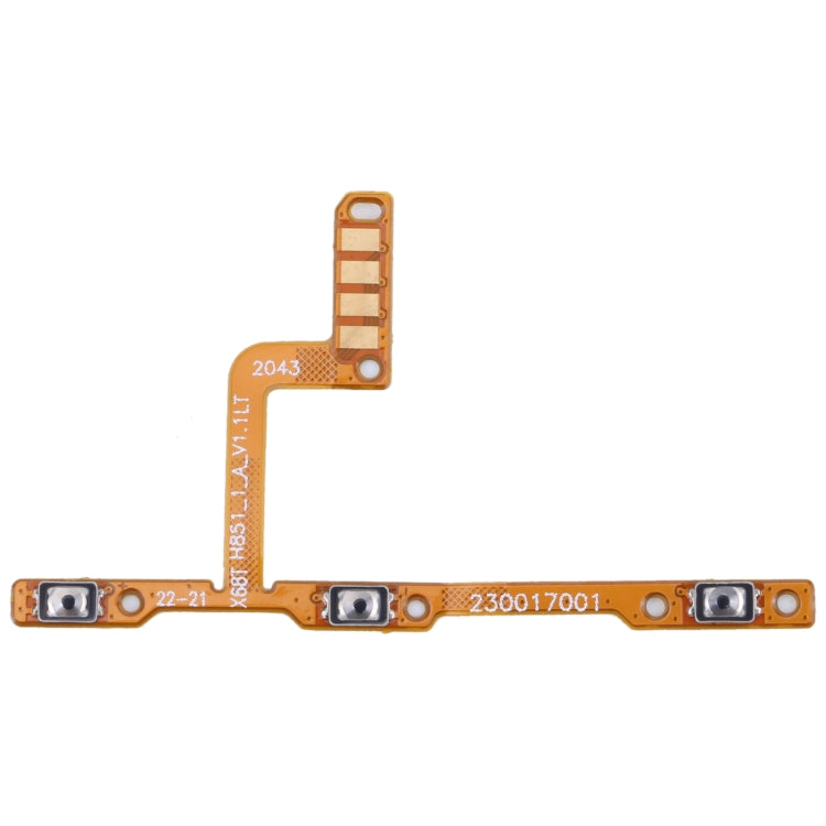 OEM Power Button and Volume Button Flex Cable, For Tecno Spark 7 Pro, For Tecno Camon 17 Pro CG8 CG8h, For Tecno Camon 17 CG6 CG6j, For Tecno Spark 7P KF7j, For Tecno Camon 17P CG7, For Tecno Spark 7T KF6p, For Tecno Camon 16 S
