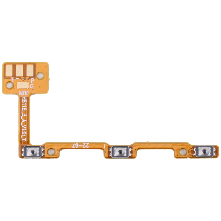 OEM Power Button and Volume Button Flex Cable, For Tecno Spark 7 Pro, For Tecno Camon 17 Pro CG8 CG8h, For Tecno Camon 17 CG6 CG6j, For Tecno Spark 7P KF7j, For Tecno Camon 17P CG7, For Tecno Spark 7T KF6p, For Tecno Camon 16 S
