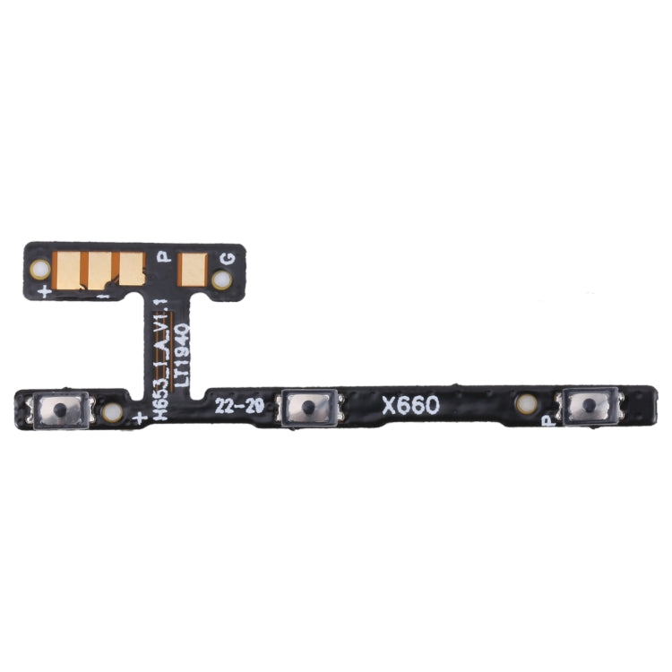 Pulsante di accensione OEM e cavo flessibile del pulsante del volume, For Infinix Note 8i X683, For Infinix Hot 10 X682B X682C, For Infinix Smart 5/Hot 10 Lite, For Infinix Hot 9 / Hot 9 Pro X655, For Infinix S5 Pro, For Infinix Smart 4 / Smart 4c X653