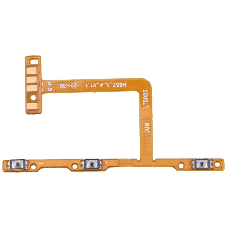 Pulsante di accensione OEM e cavo flessibile del pulsante del volume, For Infinix Note 8i X683, For Infinix Hot 10 X682B X682C, For Infinix Smart 5/Hot 10 Lite, For Infinix Hot 9 / Hot 9 Pro X655, For Infinix S5 Pro, For Infinix Smart 4 / Smart 4c X653