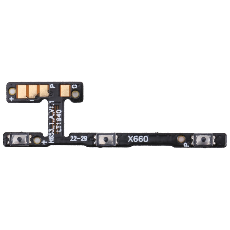 OEM Power Button and Volume Button Flex Cable, For Infinix Note 8i X683, For Infinix Hot 10 X682B X682C, For Infinix Smart 5/Hot 10 Lite, For Infinix Hot 9 / Hot 9 Pro X655, For Infinix S5 Pro, For Infinix Smart 4 / Smart 4c X653