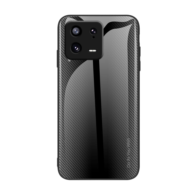 Custodia per cellulare in TPU con vetro sfumato, For Xiaomi 13, For Xiaomi 13 Pro, For Xiaomi Redmi A1+, For OPPO A1 Pro