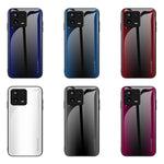 Custodia per cellulare in TPU con vetro sfumato, For Xiaomi 13, For Xiaomi 13 Pro, For Xiaomi Redmi A1+, For OPPO A1 Pro