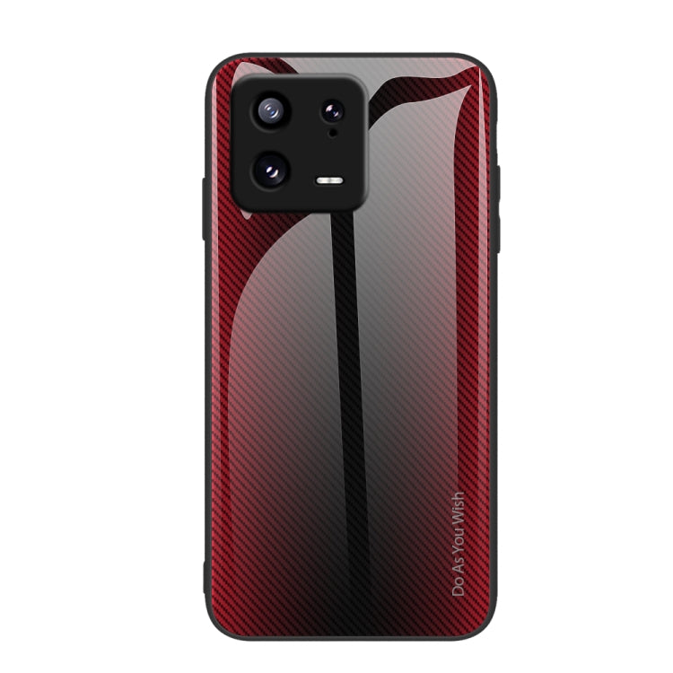 Custodia per cellulare in TPU con vetro sfumato, For Xiaomi 13, For Xiaomi 13 Pro, For Xiaomi Redmi A1+, For OPPO A1 Pro