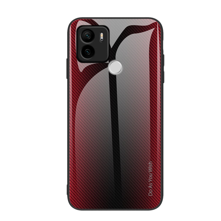 Custodia per cellulare in TPU con vetro sfumato, For Xiaomi 13, For Xiaomi 13 Pro, For Xiaomi Redmi A1+, For OPPO A1 Pro