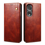 Custodia in pelle con trama cavallo pazzo per Realme 10