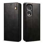 Custodia in pelle con trama cavallo pazzo per Realme 10