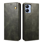Custodia in pelle con trama cavallo pazzo per Realme 10
