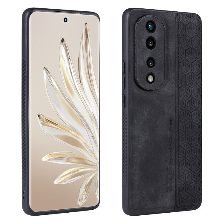 Custodia per telefono AZNS in pelle goffrata 3D, For Honor 80 Pro, For Honor 80