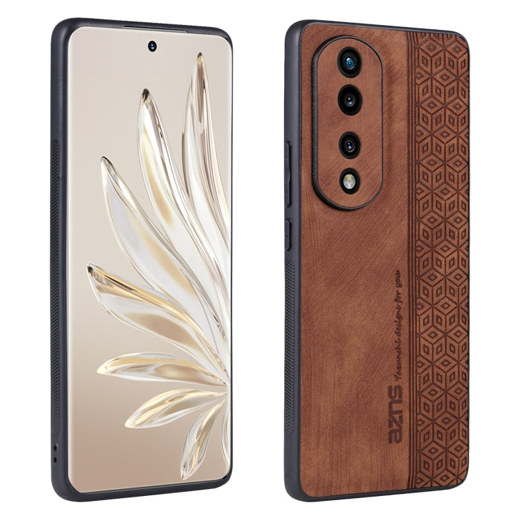 Custodia per telefono AZNS in pelle goffrata 3D, For Honor 80 Pro, For Honor 80