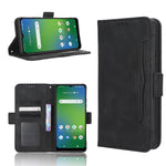 Custodia per telefono in pelle con slot per schede di consistenza al polpaccio, For Cricket Debut Smart, For Cricket Icon 4, For Cricket Innovate E 5G, For OPPO A1 Pro