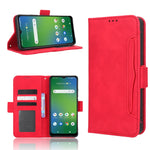 Custodia per telefono in pelle con slot per schede di consistenza al polpaccio, For Cricket Debut Smart, For Cricket Icon 4, For Cricket Innovate E 5G, For OPPO A1 Pro