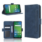Custodia per telefono in pelle con slot per schede di consistenza al polpaccio, For Cricket Debut Smart, For Cricket Icon 4, For Cricket Innovate E 5G, For OPPO A1 Pro